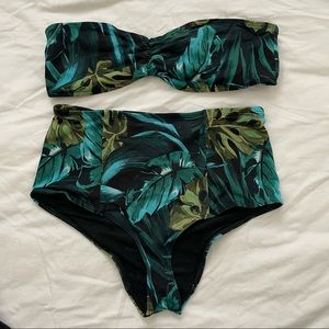 AMERICAN APPAREL high waist bikini